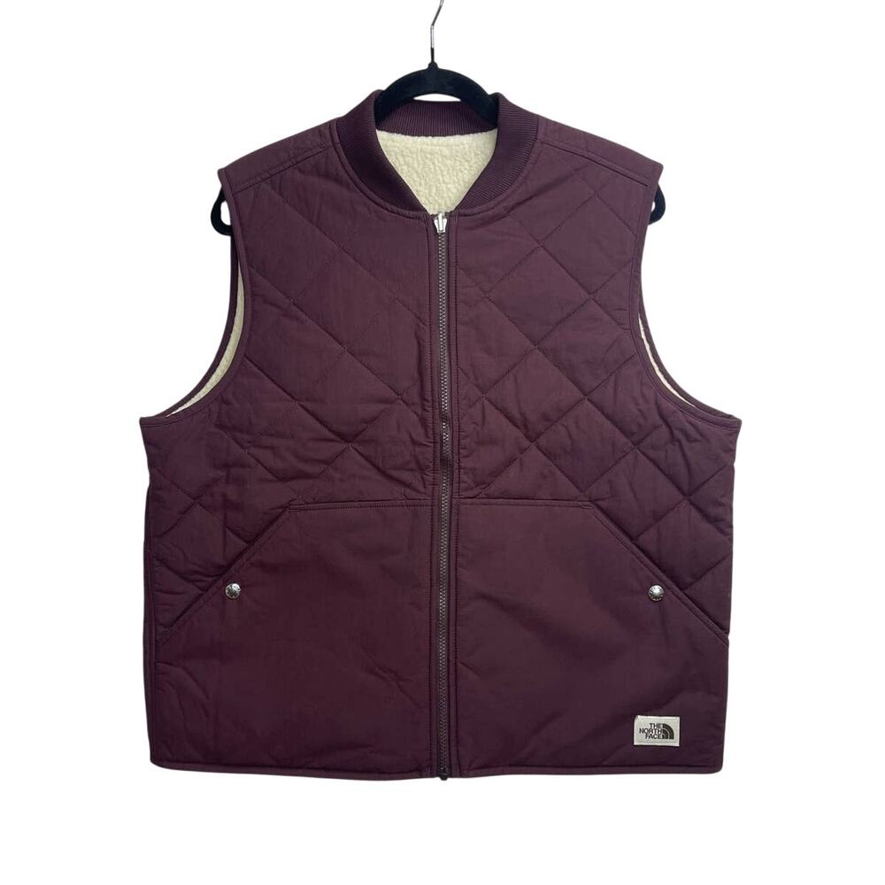 NWT The North Face Cuchillo Reversible Root Brown Vest Women’s Size XL - Picture 5 of 11